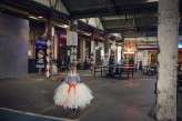 Indoor Festival Wedding at an Industrial Warehouse (22)
