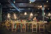 Indoor Festival Wedding at an Industrial Warehouse (28)