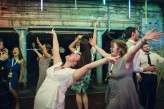 Indoor Festival Wedding at an Industrial Warehouse (64)