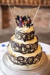 blue wedding dress bride (23)