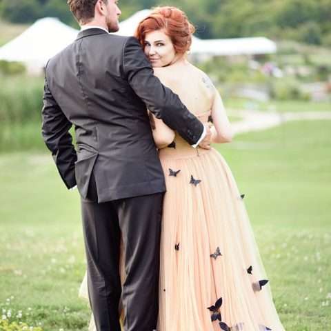 butterfly wedding dress romanian wedding (42)
