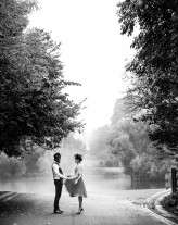 london elopement red wedding dress (25)