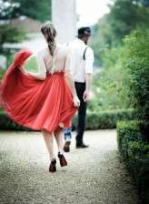 london elopement red wedding dress (31)