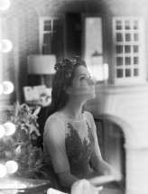 london elopement red wedding dress (4)