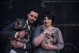 Gothic Halloween Wedding… With Sphynx Cats (39)