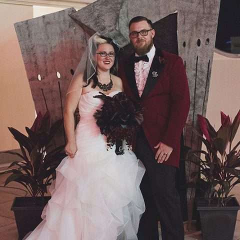 Horror themed museum wedding (21)