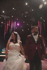 Horror themed museum wedding (27)