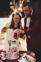 Horror themed museum wedding (47)