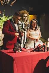 Horror themed museum wedding (48)