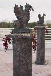 Horror themed museum wedding (8)