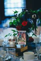 gothic horror film lovers wedding (16)