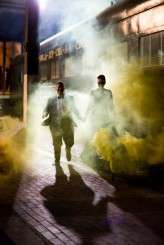 industrial vintage glam wedding (49)