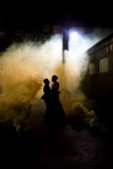 industrial vintage glam wedding (50)