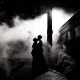 industrial vintage glam wedding (51)