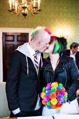 rainbow punk wedding (15)