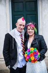 rainbow punk wedding (22)