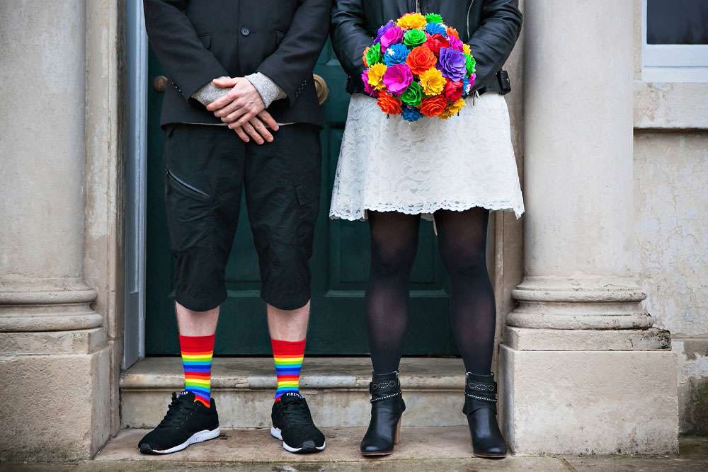 rainbow punk wedding (27)