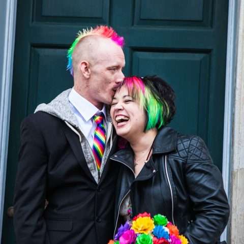 rainbow punk wedding (29)