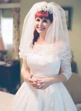 sunflowers & flamingo themed retro wedding (13)