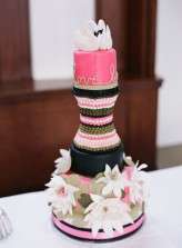 sunflowers & flamingo themed retro wedding (36)