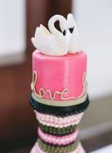 sunflowers & flamingo themed retro wedding (37)