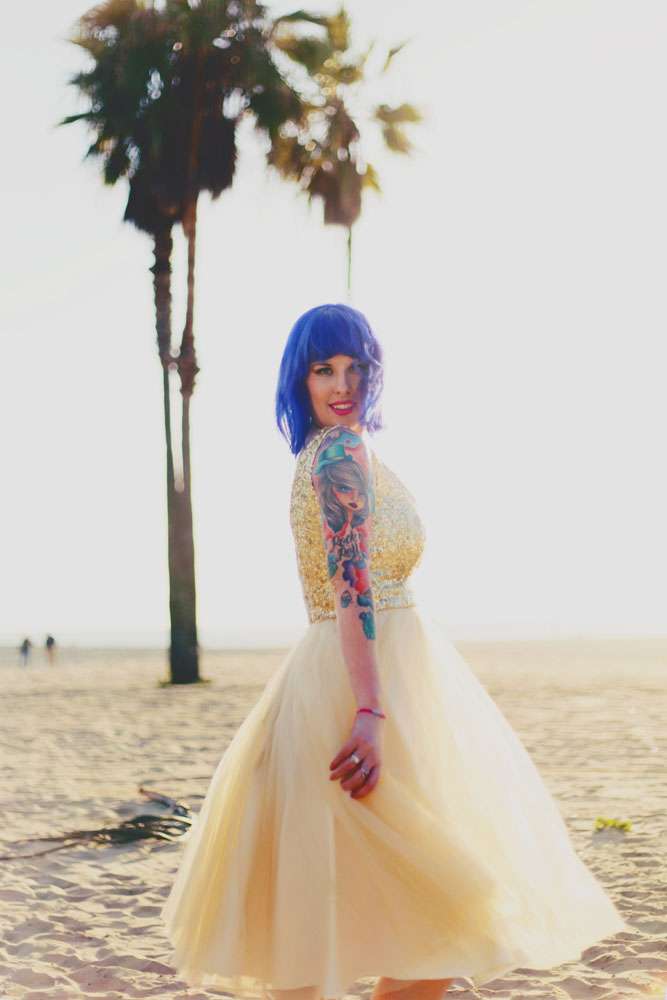 venice beach rocknrollbride made u look photography (25)