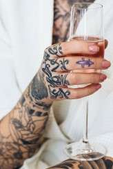 Disney inspired tattooed wedding (7)