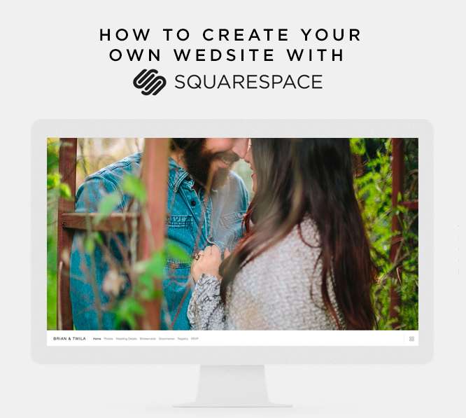 HOW TO CREATE YOUR OWN WEDSITE WITH SQUARESPACE ROCKNROLLBRIDE