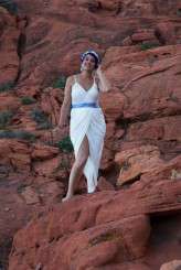 Hippies in the vegas desert wedding22