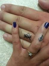 Hippies in the vegas desert wedding6