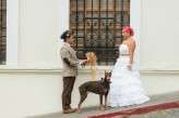 Steampunk themed wedding with a mayan ceremony26