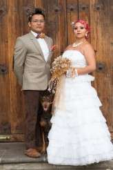 Steampunk themed wedding with a mayan ceremony55