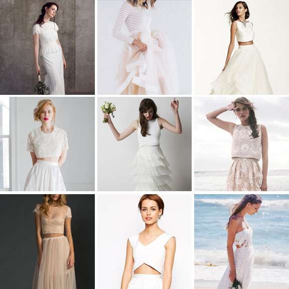 bridal seperates for every style taste and budget