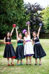 colourful aftermoon tea wedding (44)