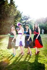 colourful aftermoon tea wedding (53)