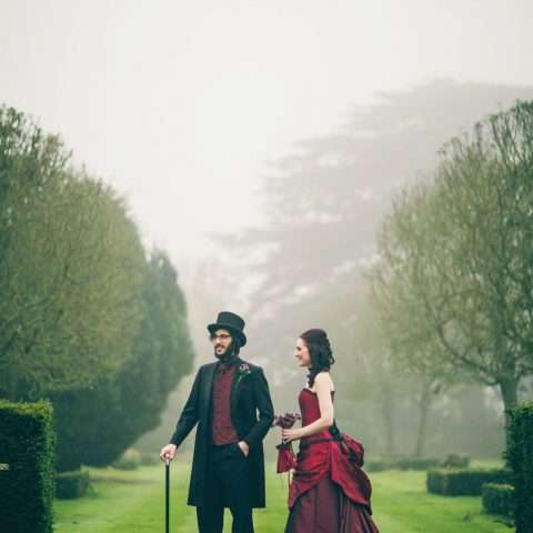 gothic victorian and android wedding_lifeline photography (20)