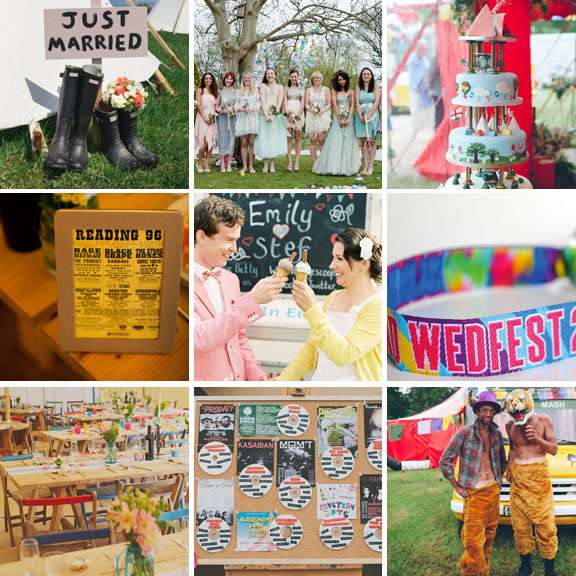 ideas for a festival themed wedding