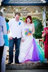 rainbow fairy wedding bride in wings (17)