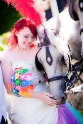 rainbow fairy wedding bride in wings (26)