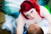 rainbow fairy wedding bride in wings (35)