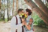 whimsical feather wedding in the russian woods (19)