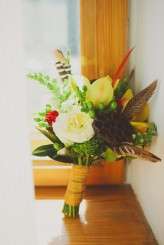 whimsical feather wedding in the russian woods (2)