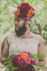 Harnaam Kaur bridal shoot lady beard (26)
