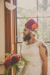 Harnaam Kaur bridal shoot lady beard (3)