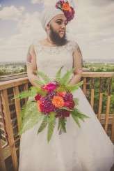 Harnaam Kaur bridal shoot lady beard (6)
