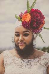 Harnaam Kaur bridal shoot lady beard (7)