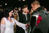 Live Action Role Play Wedding with the Groom in a Suit of Armour (39)