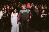 Live Action Role Play Wedding with the Groom in a Suit of Armour (40)