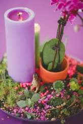 casual back garden wedding bride in green (39)