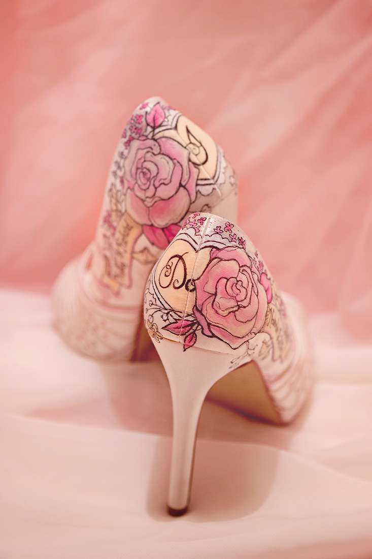 Win a Pair of Custom Designed, Hand Painted Wedding Shoes from Middo Shoes (11)